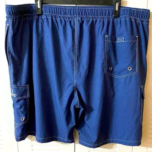 Board Shorts, Sz 5X, 5XL, Brand Logo Unidentifiable, See Pics, Swim - Picture 9 of 12